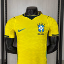 Camisa Seleção Brasileira Amarela 2026 Modelo Jogador
