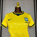 Camisa Seleção Brasileira Amarela 2026 Modelo Feminina