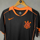 Camisa Corinthians III 2025/26 JOGADOR - Preto e Laranja
