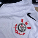 Camisa Corinthians I Titular 2025/26 JOGADOR - Branca+Preto