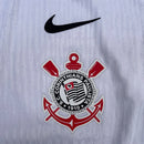 Camisa Corinthians I Titular 2025/26 JOGADOR - Branca+Preto