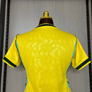 Camisa Seleção Brasileira Amarela 2026 Modelo Feminina