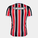 Camisa II Tricolor 2026/27 Versão Jogador - Vermelho e Preto